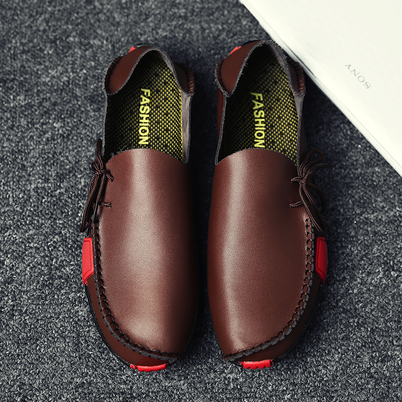 Men Formal Business Genuine Leather Shoes Light Comfortable Leisure Shoes Plus Size Wedding Shoes