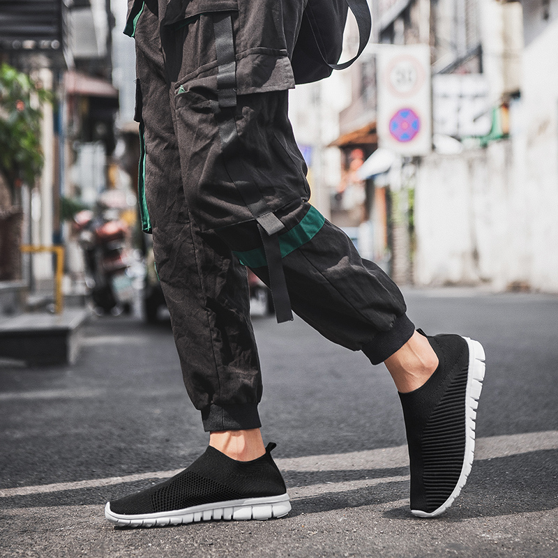Women Breathable Mesh Sport Shoes Men Light Running Shoes Plus Size Comfortable Outdoor Sneakers