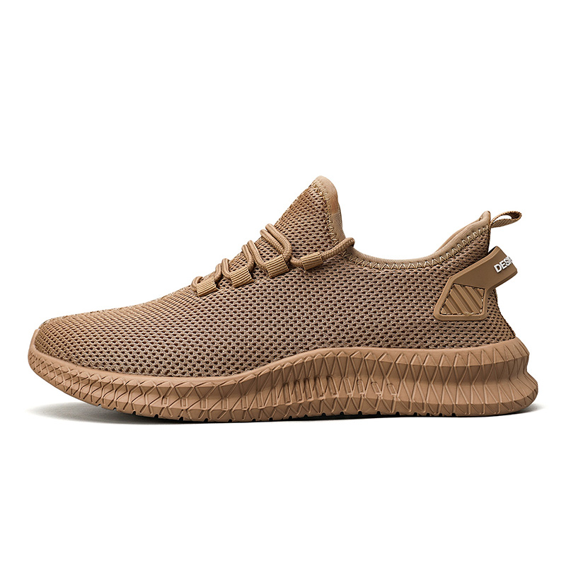 Fashion Men Breathable Mesh Running Shoes Light Soft Sport Shoes Plus Size Outdoor Casual Sneakers