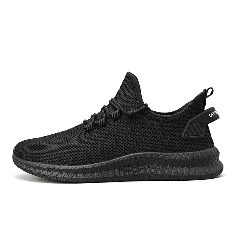 Fashion Men Breathable Mesh Running Shoes Light Soft Sport Shoes Plus Size Outdoor Casual Sneakers