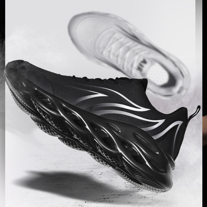 Fashion Men Casual Sport Shoes Outdoor Non-slip Running Shoes Plus Size Twist Light Sneakers