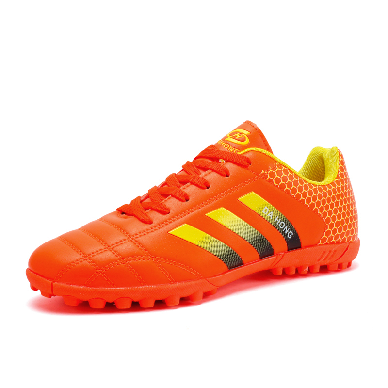 Kids Men Professional Spike Football Boots Women Non-slip Breathable Sport Soccer Shoes