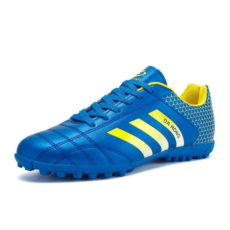 Kids Men Professional Spike Football Boots Women Non-slip Breathable Sport Soccer Shoes