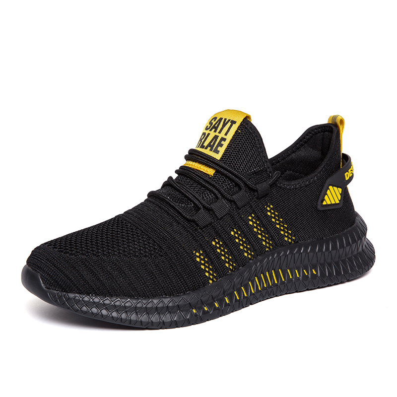 Men Fashion Breathable Sport Shoes Plus Size Mesh Light Comfortable Running Shoes Casual Sneakers