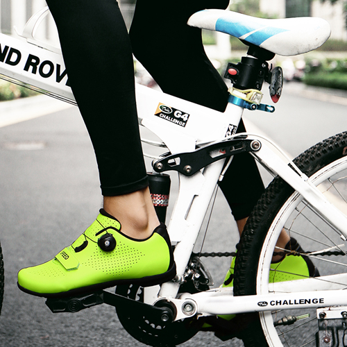 Men Breathable Cycling Shoes Women Soft Rubber Sole Sport Bicycle Shoes Plus Size Breathable Sneaker