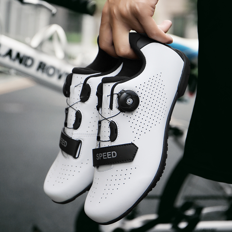 Men Breathable Cycling Shoes Women Soft Rubber Sole Sport Bicycle Shoes Plus Size Breathable Sneaker