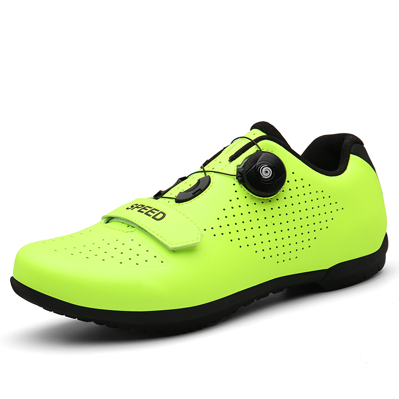 Men Breathable Cycling Shoes Women Soft Rubber Sole Sport Bicycle Shoes Plus Size Breathable Sneaker
