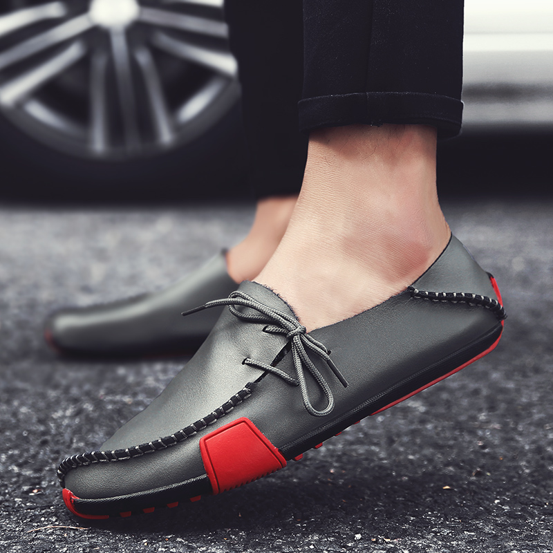 Men High Quality Casual Leather Shoes Fashion Leisure Work Shoes Plus Size Formal Leather Shoes