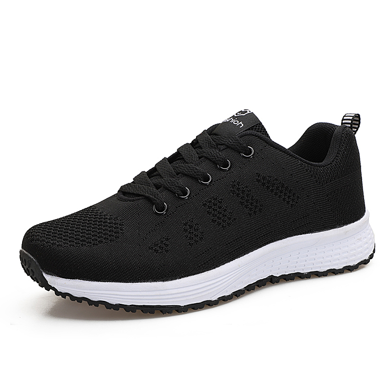 Women Breathable Soft Sport Shoes Plus Size Casual Walking Shoes Leisure Running Sneakers