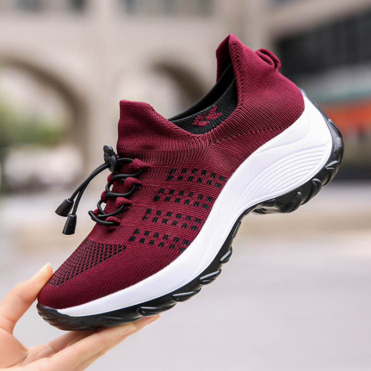 PNR 2020 new women&apos;s shoes fly woven sports shoes women&apos;s casual shoes comfortable soft bottom shoes
