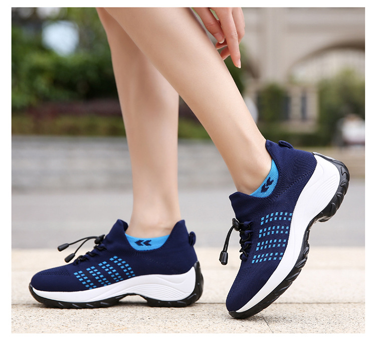 PNR 2020 new women&apos;s shoes fly woven sports shoes women&apos;s casual shoes comfortable soft bottom shoes