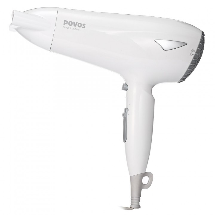 POVOS PH9059 Electric 2200W Hair Blow Dryer with 2
