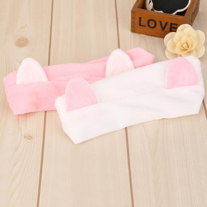 Women Girls Cute Cat Ears Headband Hair Band