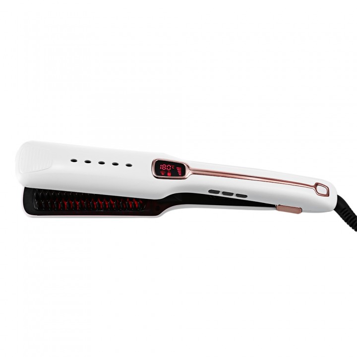 Steam Spray Infrared Ionic Electric Hair Straighte