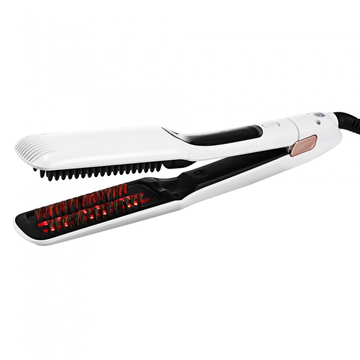 Steam Spray Infrared Ionic Electric Hair Straighte