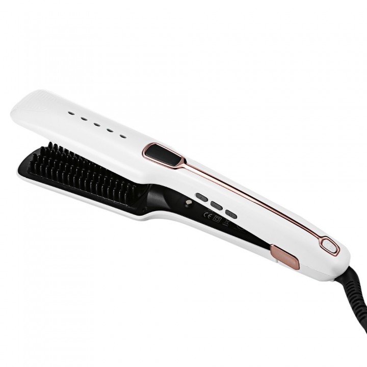 Steam Spray Infrared Ionic Electric Hair Straighte