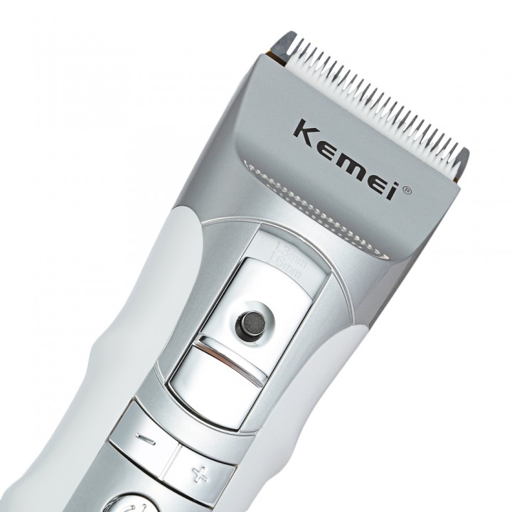 Kemei KM - 838 Rechargeable Electric LCD Hair Clip