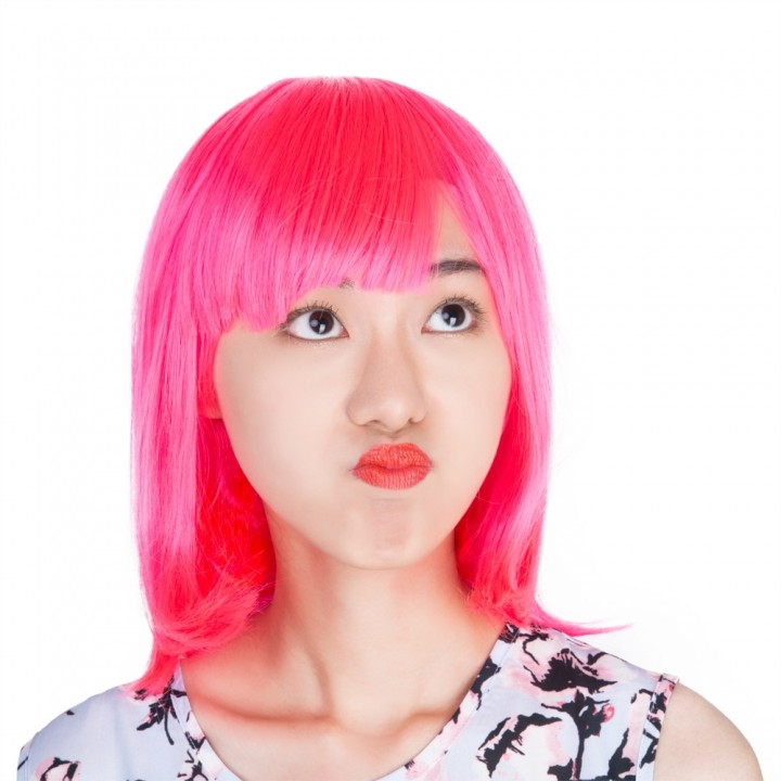 32cm Short Straight Sexy Ladies BOB Synthetic Hair