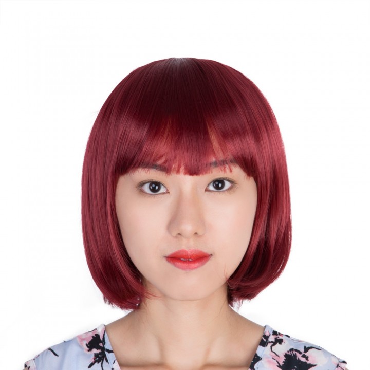 32cm Short Straight Sexy Ladies BOB Synthetic Hair