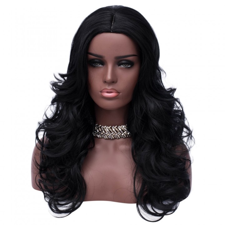 Long Free Part Wavy Synthetic Wig