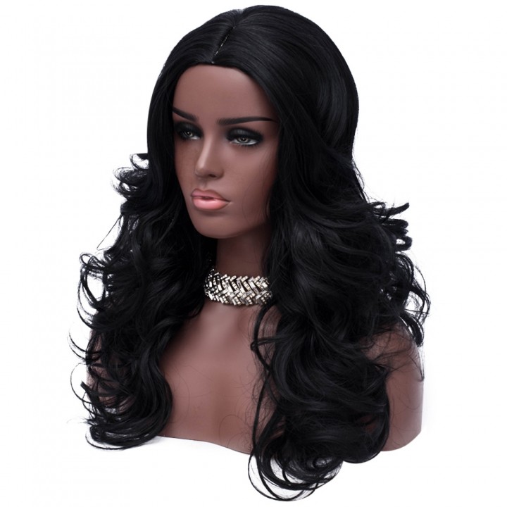 Long Free Part Wavy Synthetic Wig
