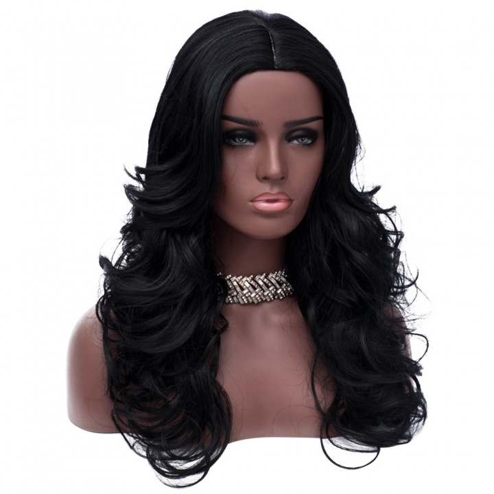 Long Free Part Wavy Synthetic Wig