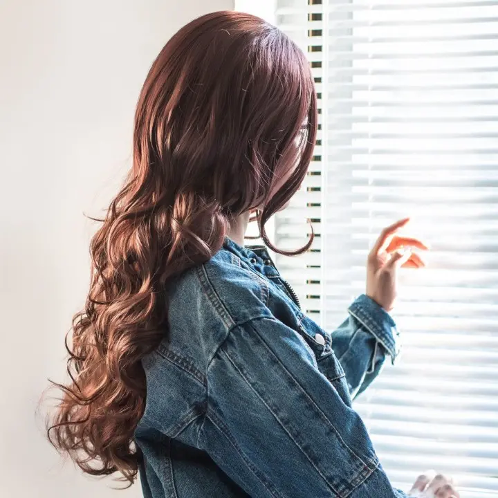 AISIHAIR Women Charming Mixed Brown Fluffy Wavy Sy