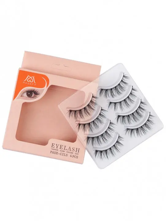 Hand-made Crisscross False Eyelashes