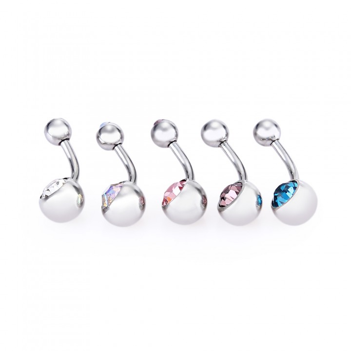 Pro Body Piercing Tool Kit Ear Nose Navel Ring Pun