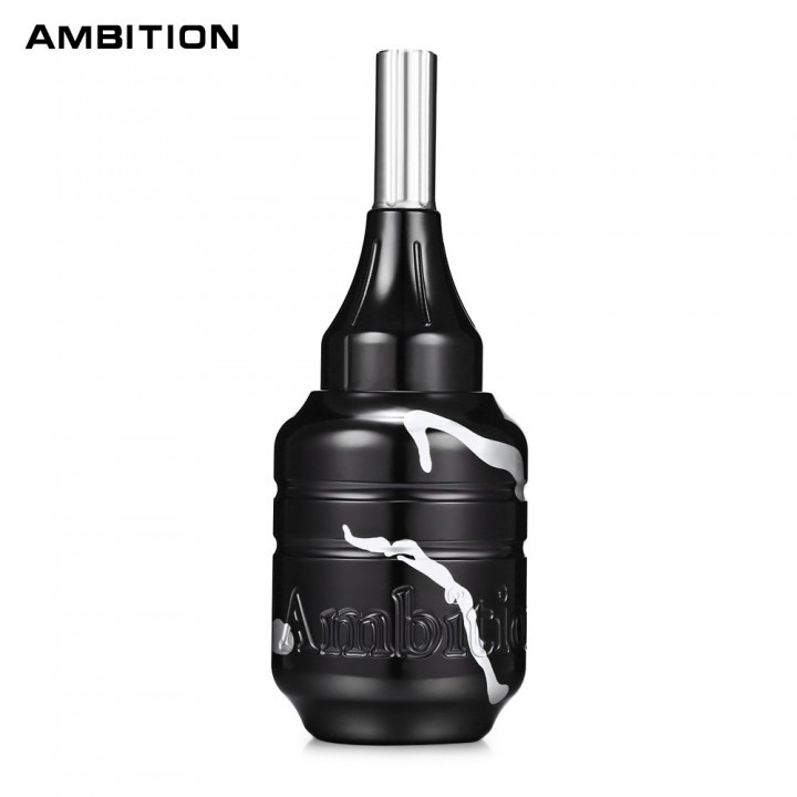 AMBITION 32MM Tattoo Grip CNC Camouflage Space Alu