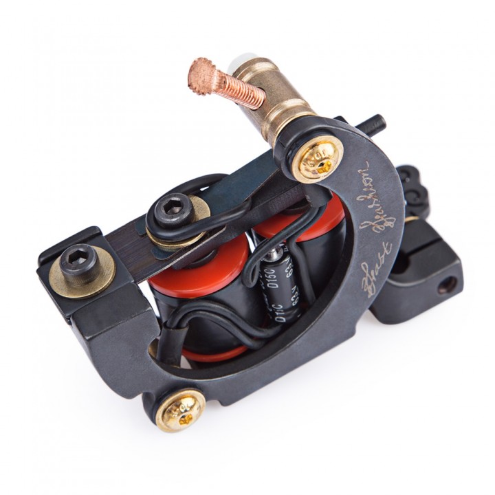 Professional Cast Iron Tattoo Machine Gun 10 Wraps