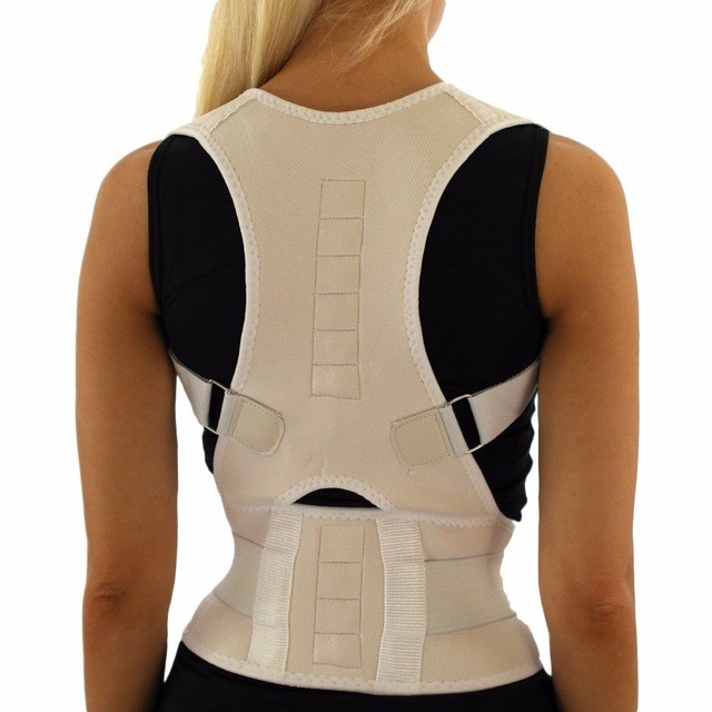 Adjustable Posture Corrector Magnetic Back Brace S