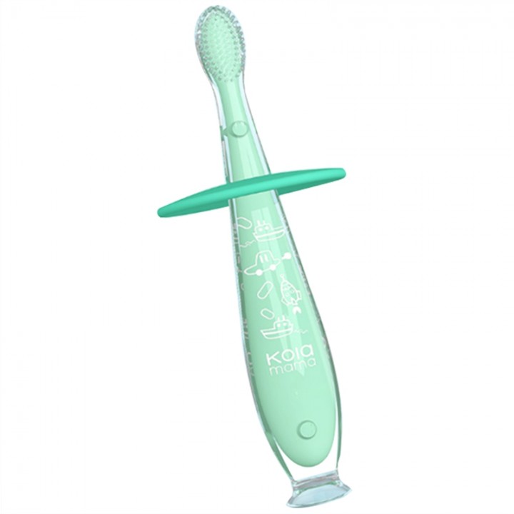 2-in-1 Baby Pacifier-grade Silicone Toothbrush Tee
