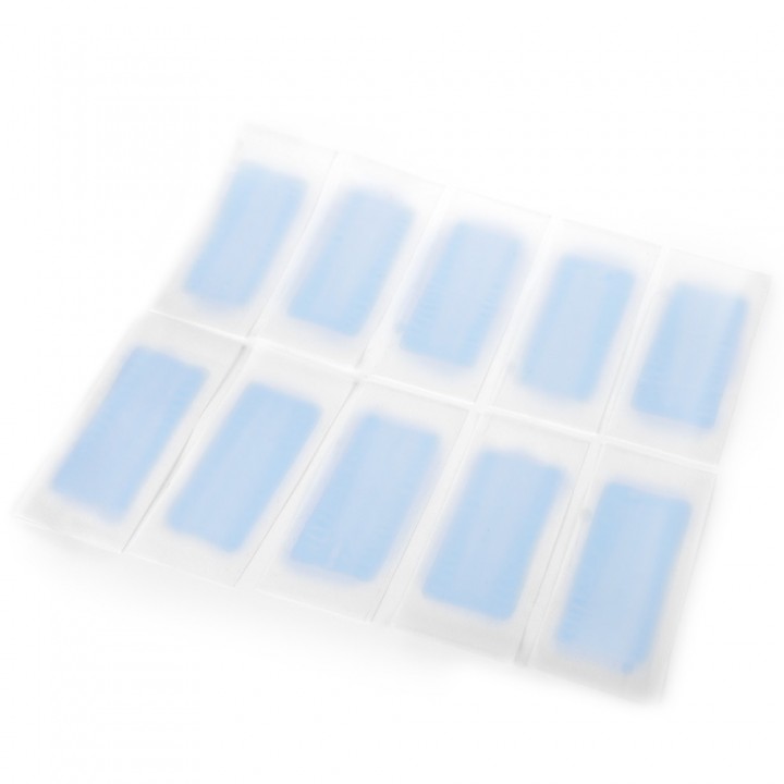 10pcs Hair Removal Double Sided Cold Wax Strips Pa