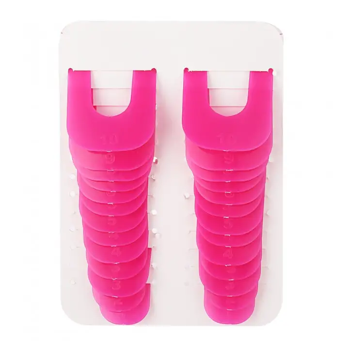 Women Manicure Gel Model Clip Gradient Print Nail