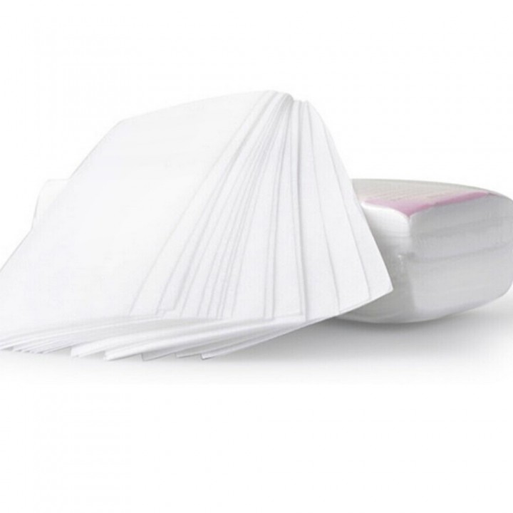 100pcs Hair Removal Depilatory Paper Roll Nonwoven