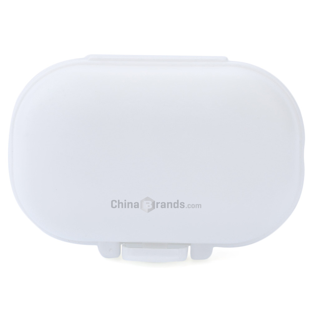 Cute Mini 4 Slots Portable Medical Pill Case Drug