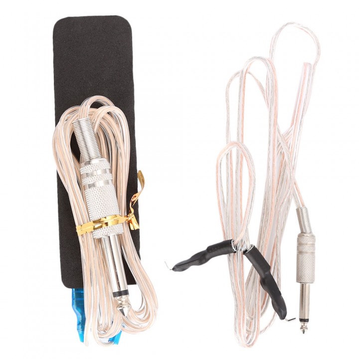Complete Tattoo Kit Power Supply Tips 2 Machine Gu