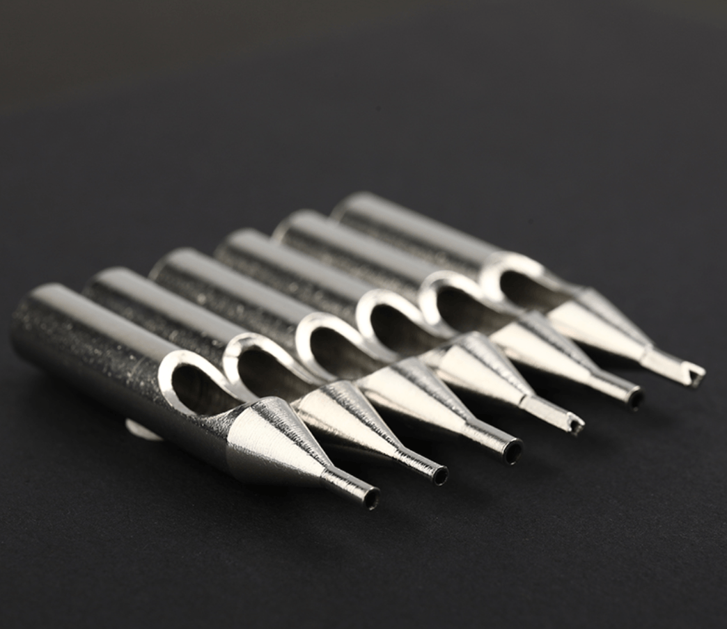 22pcs 304 Stainless Steel Tattoo Tips Gun Nozzle N