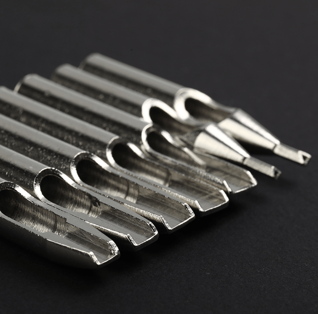 22pcs 304 Stainless Steel Tattoo Tips Gun Nozzle N