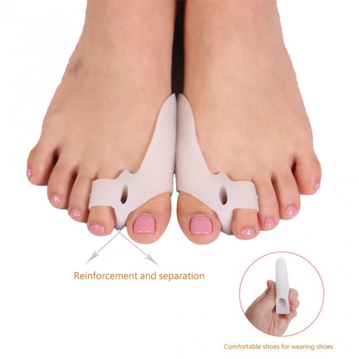 8PCS/SET Hallux Valgus Corrector Alignment Toe Separator Pain Relief Foot Care
