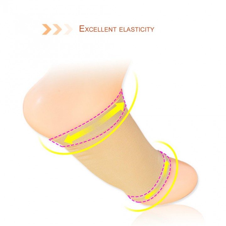 1Pair Arch Support Elastic Orthotic Bandage Silicone Gel Flat Feet Orthotics