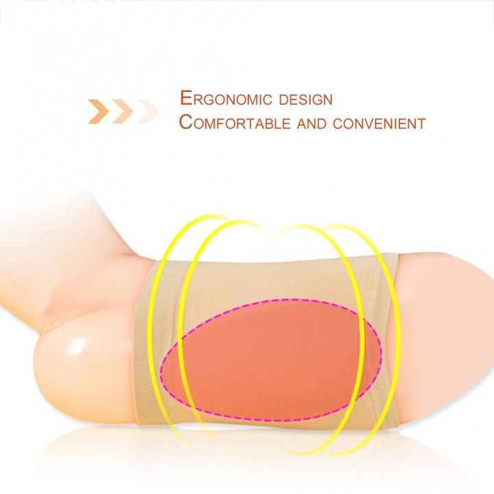 1Pair Arch Support Elastic Orthotic Bandage Silicone Gel Flat Feet Orthotics