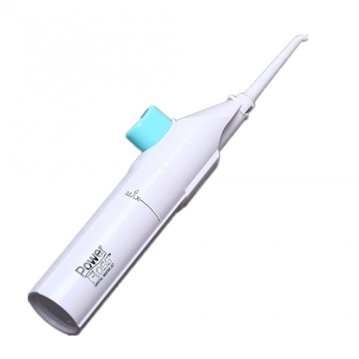 Portable Power Floss Dental Water Jet Irrigator Manual Dental Whitening Kit