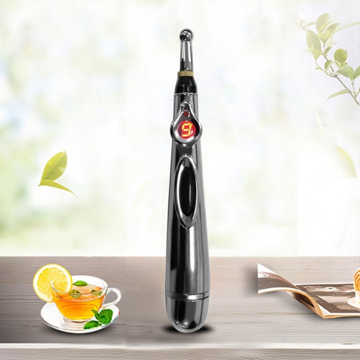 Electric Acupuncture Point Body Head Massage lectronic Meridian Energy Pen