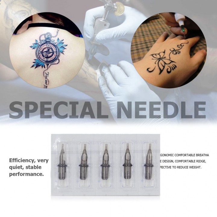 Professional 20pcs Disposable Sterilized Tattoo Permanent Makeup Tattoo Needle