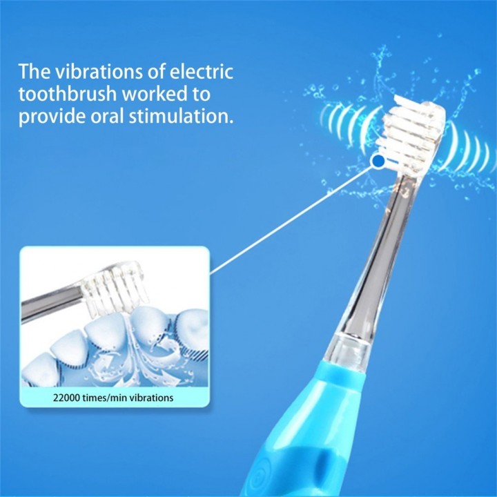 Seago EK7 Kids Musical Sonic Toothbrush Two Minutes Remind With LED Light