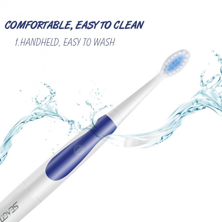 Seago SG-906 Sonic Electric Toothbrush Waterproof IPX7 for Adult Oral Care