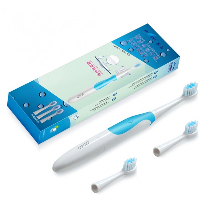 Seago SG-906 Sonic Electric Toothbrush Waterproof IPX7 for Adult Oral Care