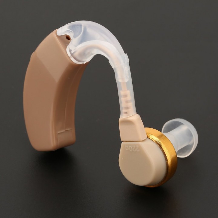 Ear Hearing Aid Kit Adjustable Behind Ear Sound Amplifier Sound Enhancer F-136